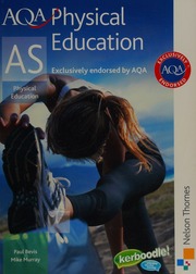 Aqa Physical Education As Exclusively Endorsed By Aqa Murray