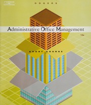 Administrative Office Management Edition 13 Short Course Gibsonodgers