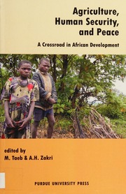 Agriculture Human Security And Peace A Crossroad In African Development Taeb