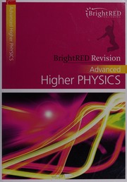 Advanced Higher Physics Mcguigan Andrew