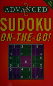 Advanced Sudoku Onthego Conceptis Puzzles Firm