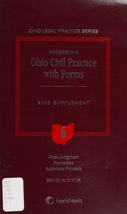 Andersons Ohio Civil Practice Pleading Procedure Forms Harper