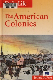 The American Colonies Duprau Jeanne