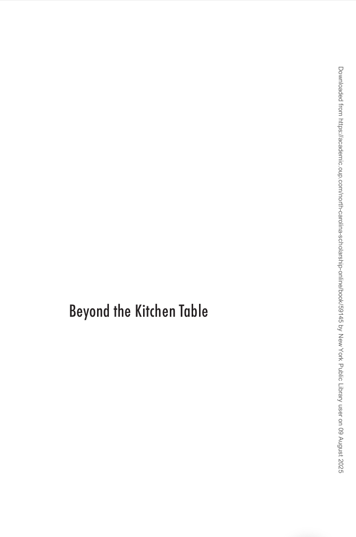 Beyond The Kitchen Table Black Women And Global Food Systems Black Food Justice Priscilla Mccutcheon Editor