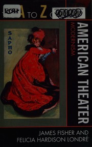 The A To Z Of American Theater Modernism Fisher James 1950