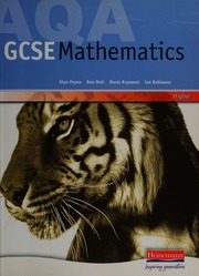 Aqa Gcse Mathematics Higher Payne Glynn