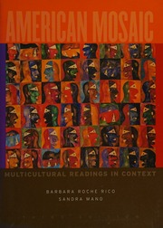 American Mosaic Multicultural Readings In Context 3rd Ed Rico