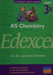 As Chemistry Unit 3b Unit 3b Laboratory Chemistry Beavon Rod