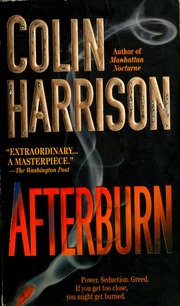 Afterburn 1st Ed Harrison Colin 1960