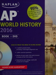 Ap World History 2016 Laden Jennifer Author Whelan Patrick 1966 Author