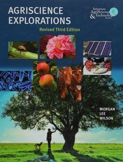 Agriscience Explorations Rev 3rd Ed Morgan Elizabeth M Elizabeth Marie