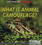 Animal Camouflage First Edition Staley Erin
