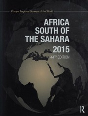 Africa South Of The Sahara 2015 Unknown