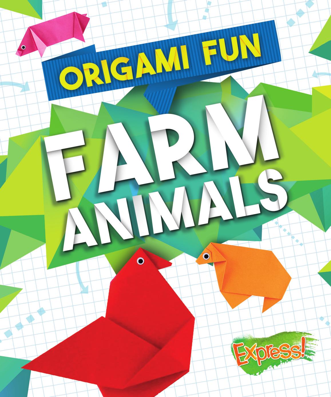 Origami Fun Farm Animals Robyn Hardyman