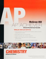 Ap Achiever Advanced Placement Chemistry Exam Preparation Guide To Accompany Chemistry Tenth Edition By Raymond Chang Chang