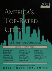 Americas Toprated Cities A Statistical Handbook 8th Edition Garoogian