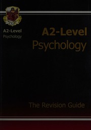 A2level Psychology Revision Guide Parsons Richard Parsons Richard