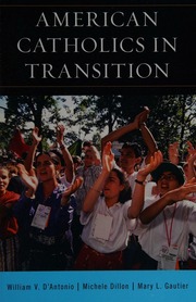 American Catholics In Transition Dantonio William V Author