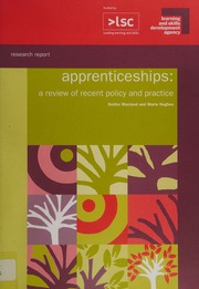 Apprenticeships A Review Of Recent Policy And Practice Deidre Macleod