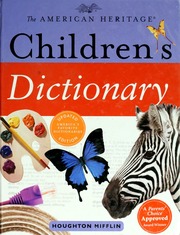 The American Heritage Childrens Dictionary Updated Ed Houghton Mifflin Company