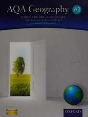 Aqa Geography A2 Ross S R J Simon R J