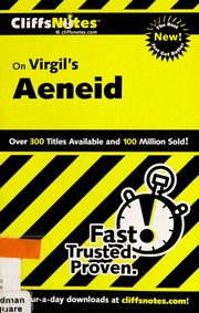 Cliffnotes Virgils Aeneid Mcdougall Richard Pavlos Suzanne