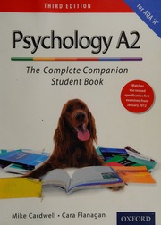 A2 Student Book For Aqa A Psychology 3rd Ed Cardwell Mike Flanagan