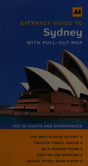 Aa Citypack Guide To Sydney Matthews Anne Author Ritchie Rod