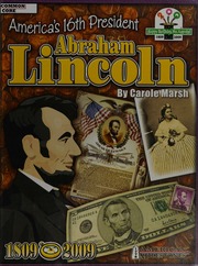 Abraham Lincoln Americas 16th President Marsh Carole Walk