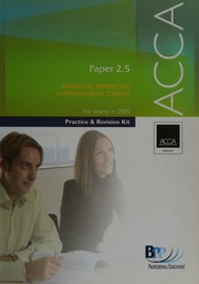 Acca For Exams In 2006 Paper 25 Financial Reporting International Stream Bpp Professional Education Firm