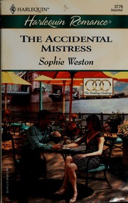 The Accidental Mistress Weston Sophie