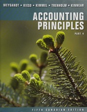 Accounting Principles Part 4 5th Canadian Ed Weygandt Jerry J