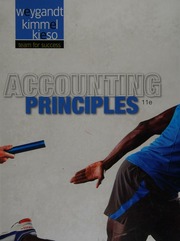 Accounting Principles 11e Edition Weygandt Jerry J Kimmel
