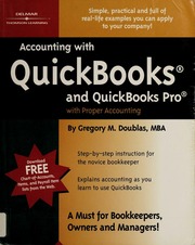 Accounting With Quickbooks And Quickbooks Pro With Proper Accounting Doublas