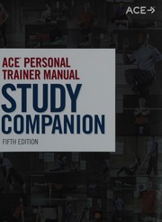 Ace Personal Trainer Manual Study Companion Fifth Edition Green