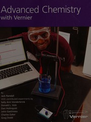 Advanced Chemistry With Vernier 3rd Ed Randall Jack Especialista Quimico