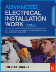 Advanced Electrical Installation Work Seventh Edition Linsley