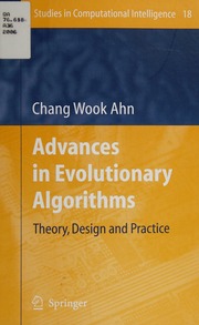 Advances In Evolutionary Algorithms Theory Design And Practice 1 Edition Ahn