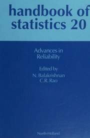 Advances In Reliability 1st Ed Balakrishnan N 1956 Rao C Radhakrishna Calyampudi Radhakrishna