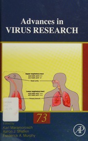 Advances In Virus Research Volume 73 Maramorosch Karl Shatkin