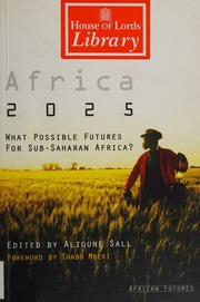 Africa 2025 What Possible Futures For Subsaharan Africa 1st Ed Sall
