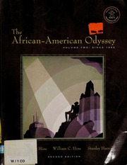 The Africanamerican Odyssey None 2nd Ed Hine Darlene Clark