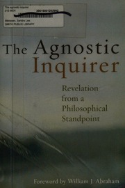 The Agnostic Inquirer Revelation From A Philosophical Standpoint Menssen