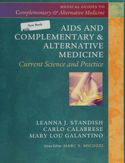 Aids And Complementary Alternative Medicine Current Science And Practice 1st Edition Standish