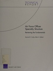 Air Force Officer Specialty Structure Reviewing The Fundamentals Conley