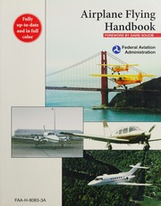 Airplane Flying Handbook Faah80833a United States Flight Standards Service Airman Testing Standards Branch