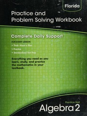 Algebra 2 Charles Randall I Randall Inners 1949 Pearsonprentice Hall