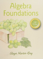 Algebra Foundations Prealgebra Introductory Algebra And Intermediate Algebra Martingay