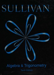 Algebra Trigonometry Sullivan Michael 1942