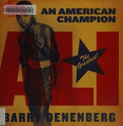 Ali An American Champion Denenberg Barry